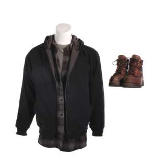 Samaritan Joe Smith Sylvester Stallone Screen Worn Sweatshirt Shirt Set & Shoes Ch 7a Sc 89 | VIP Fan Auctions