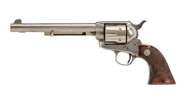 Bonanza | Lorne Greene (Ben Cartwright) Colt Single Action Revolver | Julien’s