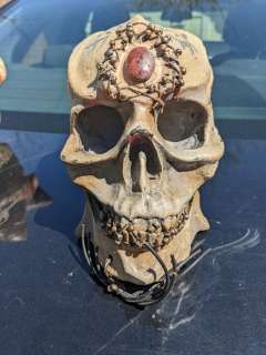 Original Warcraft Movie Prop Orc Skull Trophy with COA | Mynt Auctions