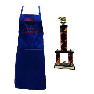 Doug White Dennis Quaid Screen Used Apron & Trophie Sc 6-9 | VIP Fan Auctions