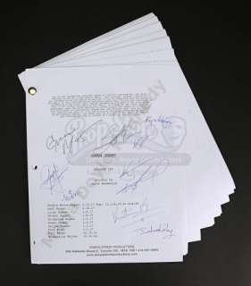 Orphan Black Season 5 | Maria Doyle Kennedy’s Cast Autographed Production Script - Episode 5.06 | Propstore