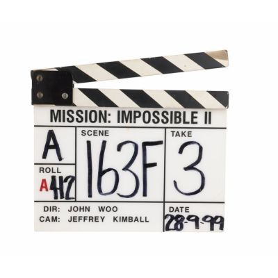 MISSION: IMPOSSIBLE 2 (2000) - Lot #858 : Production Clapperboard