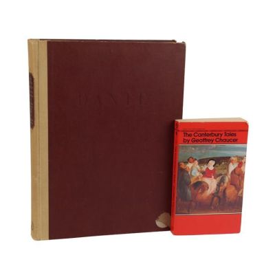 SEVEN (1995) - Lot #932 : The Divine Comedy and The Canterbury Tales Books