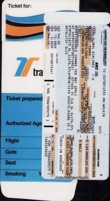 Fight Club prop ticket | Piece of the Past
