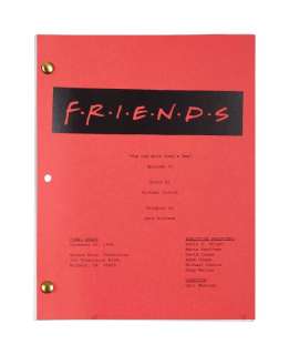 Lot 20 - Friends | "The One with Joey‘s Bag" Script Studio Made Reproduction (A)
