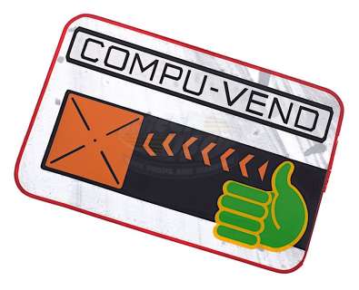 Back To The Future 2 - "Compu-Vend" Label | ScreenUsed