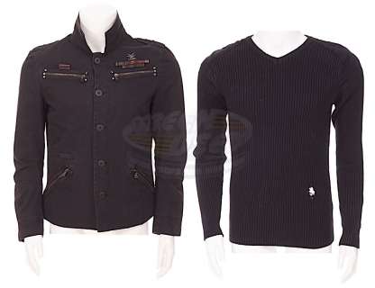 Lot 319 - Terra Nova (TV) - Commander Taylor‘s Military Dress Jacket & Sweater (Stephen Lang)