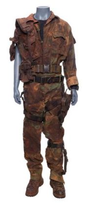 TEARS OF THE SUN (2003) - Lot #1244 : Lieutenant A.K. Waters‘ (Bruce Willis) Bloodied Battle-Damaged Military Costume