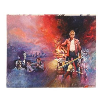 Walking Tall (1973) | Lot 538 : The Brian Bysouth Collection: Original Final Poster Artwork; 51 cm x 62 cm (20" x 24.5"), Brian Bysouth | Propstore