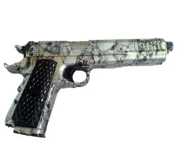Resident Evil 6 Christian’s (William Levy) Hero Skull Gun Movie Props | Premiere Props
