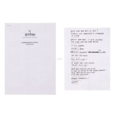 HARRY POTTER AND THE DEATHLY HALLOWS: PART 2 (2011) - Lot #840 : Alan Rickman‘s Personal Hand-Annotated Script Pages