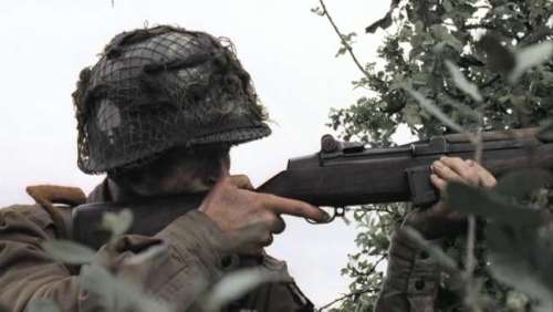 Band of Brothers (War TV Series) M1 Garand standard issue prop rifle made for the TV series, used… | Ewbank’s