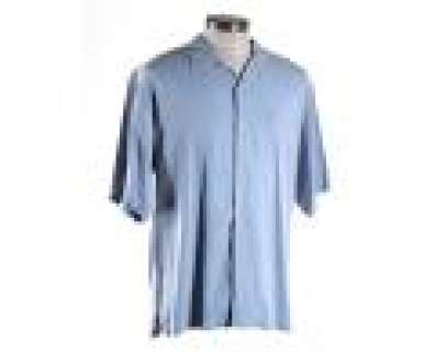 CSI | Grissom’s Tommy Bahama Light-Blue Button-Down Shirt | ScreenBid