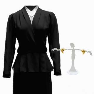 The Iron Claw Pam Lily James Screen Worn Long Sleeve Dress & Earrings Ch 14, 14a Sc 126 – 128 | VIP Fan Auctions