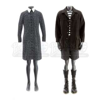 THE ADDAMS FAMILY (1991); ADDAM‘S FAMILY VALUES (1993) - Lot 11 - Wednesday Addams (Christina Ricci) and Pugsly Addams‘ (Jimmy Workman) Signature Costumes