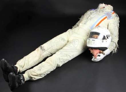 Rush | Crashed Racing Driver Body & Severed Head in Helmet (RP235) | Propstore