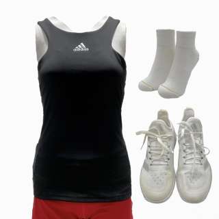 Challengers Tashi Screen Worn Stunt Double Tank Top, Shorts, Socks & Sneakers Ch 14 Sc 47 | VIP Fan Auctions