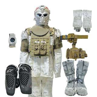 Snowpiercer Sam Roche (Played By Mike O’Malley) Screen Worn Button-Front Jacket, Elastic Waist Pants, Padded Long Sleeve, Gauntlet Pads, Watch, Tactical Helmet, Tactical Vest, Tactical Belt & Boots Ep 408 | VIP Fan Auctions