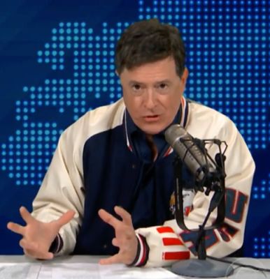 SIGNED! STEPHEN COLBERT‘S "TUCK BUCKFORD" JACKET as seen on THE LATE SHOW