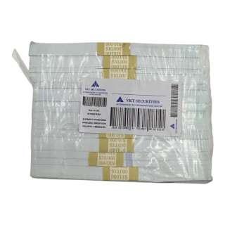 Novocaine Andre, Ben, & Simon Screen Used Sealed Stacks Of Prop Money | VIP Fan Auctions