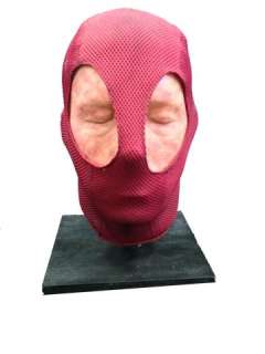 Deadpool Wade (Ryan Reynolds) Hero Mask Movie Props | Premiere Props