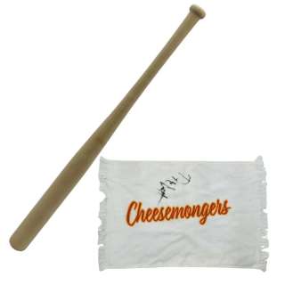 Poker Face Season 2 Russ ‘Rocket’ Waddell (Simon Rex) Screen Used Signed Towel & Mini Bat Ep 205 | VIP Fan Auctions