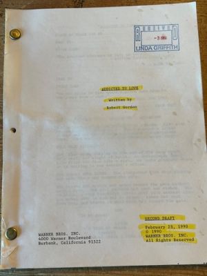 ADDICTED TO LOVE MEG RYAN OVIE SCREENPLAY SCRIPT KELLY PRESTON MATTHEW BRODERICK | eBay US (Buy It Now)