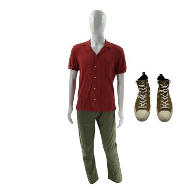 MERV Russ Screen Worn Pants, Shirt & Sneakers Ch 25 Sc 59-112.3 Photo | VIP Fan Auctions