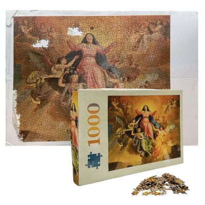 Lot 16: The Handmaid’s Tale Aunt Farm Screen Used Puzzle Ep 405 | VIP Fan Auctions