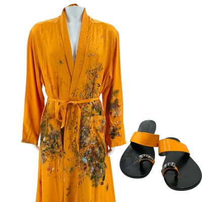 Lot 161: The Wrecking Crew Marcus Robichaux Deleted Scene Robe & Sandals Ch 1 Sc 10 | VIP Fan Auctions