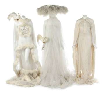 Lot 653 - FUNNY GIRL BRIDAL SEQUENCE COSTUMES AND PROPS