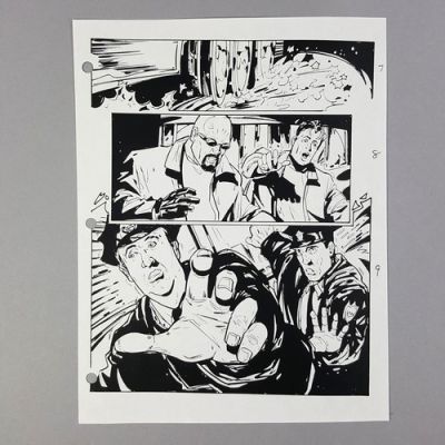 The Matrix Production Used Storyboard - Morpheus and Neo on Train 3, Movie Prop | eBay US (Buy It Now)