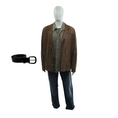 Tom Clancy’s Jack Ryan Ghost War James Greer Screen Worn Jacket, Shirt, T-Shirt, Jeans & Belt Ch 7.0 Sc 193-259 Clean | VIP Fan Auctions