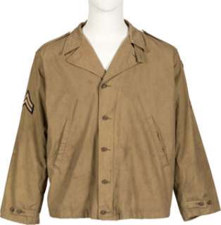 Stuntman Stuart Clark Corporal’s Army Jacket from Saving Private Ryan (Dreamworks, 1998). | Heritage