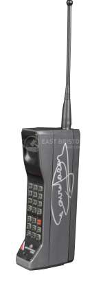 ONLY FOOLS & HORSES - DEL BOY’S ’BRICK’ TELEPHONE - AUTOGRAPHED | Auctioneum Ltd