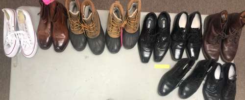"Superhero Show - #2 Hero" - Group of 9 assorted ’Hero’ shoes | Direct Liquidation