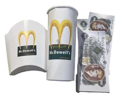 Lot 78 - Coming 2 America (2021) - McDowell‘s Prop Collection and Money