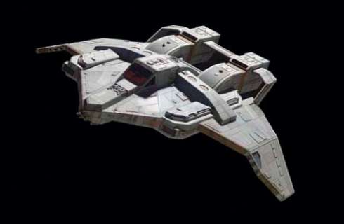 Star Trek: Deep Space Nine - Lot 491 - MAQUIS SHIP MODEL