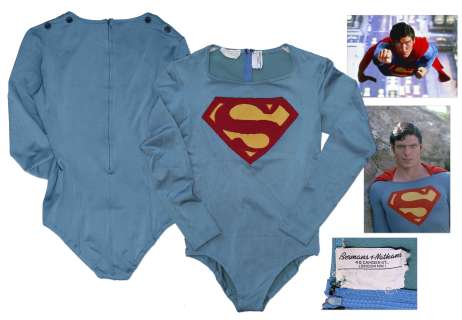 Superman Hero Costume Worn by Christopher Reeve in the 1978 Superman Film | Nate Sanders