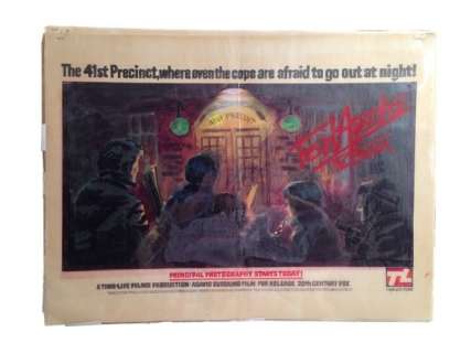 Fort Apache The Bronx Hand Drawn Poster Art | Premiere Props