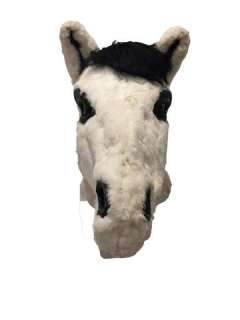 Vintage white Donkey mascot head | Premiere Props