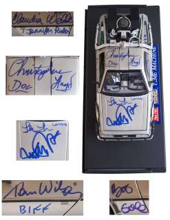 ’’Back to the Future’’ Cast Signed DeLorean | Nate Sanders