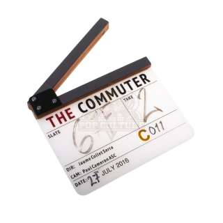 Commuter, The – Production Used Clapper Board – 30-9 | Icons of Pop Culture