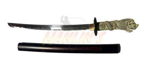 Lot 73 - Highlander (1992-1998) - Hero Close up Wakizashi Short Sword (Engraved Tsuba)
