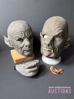 The Wolfman (2010) - Sir John Talbot (Anthony Hopkins) & Lawrence Talbot Masks with SFX Teeth | MovieMania