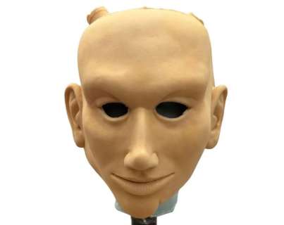 Lot 72 - Team America Character Head and Face Mold Movie Props