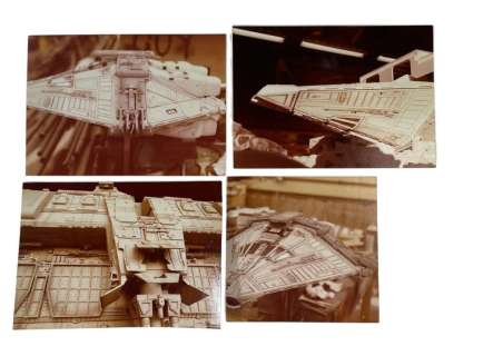 Lot 22 - Alien (1979) - Set of 4 Shuttlecraft Photos (Martin Bower)