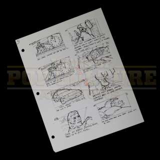 Back to the Future - Original Production Used Storyboard Print - 54-67 | Icons of Pop Culture