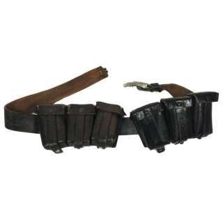 Lot 257 - A Bridge Too Far (1977) - Nazi Belt and 2 K98 Ammo Pouches