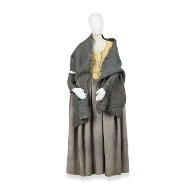 Lot 157 - A grey skirt and capelet, when Geillis first meets Claire Season 1, Episode 2, ’Castle Leoch’ 4 | Bonhams